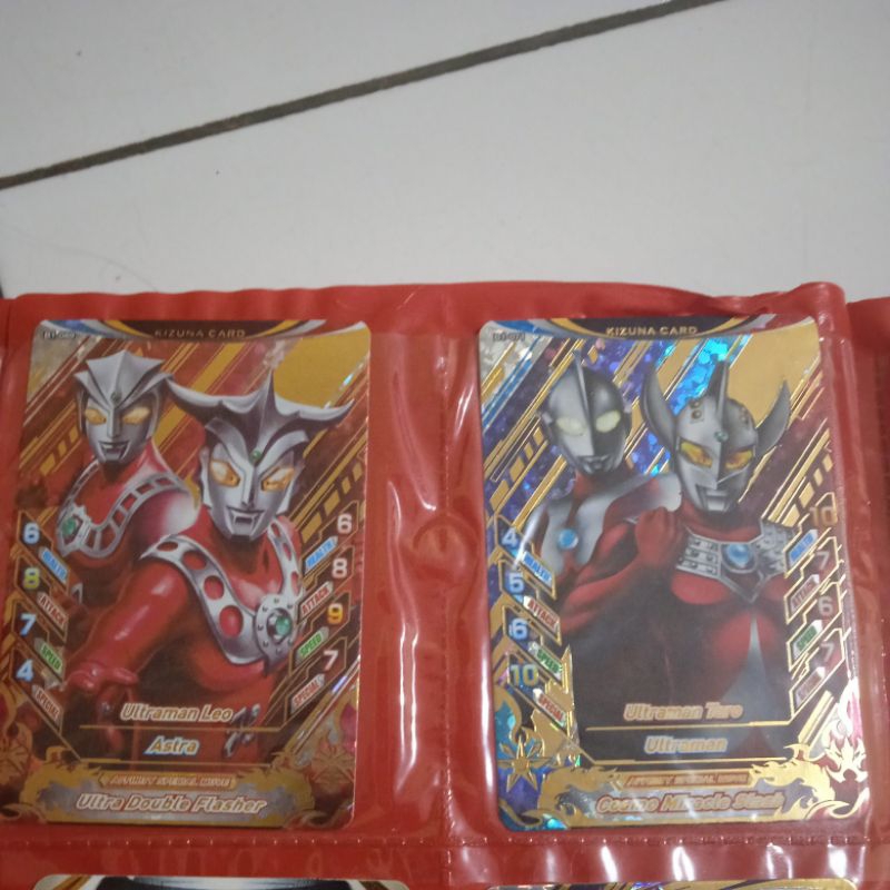 kizuna card kartu ultraman