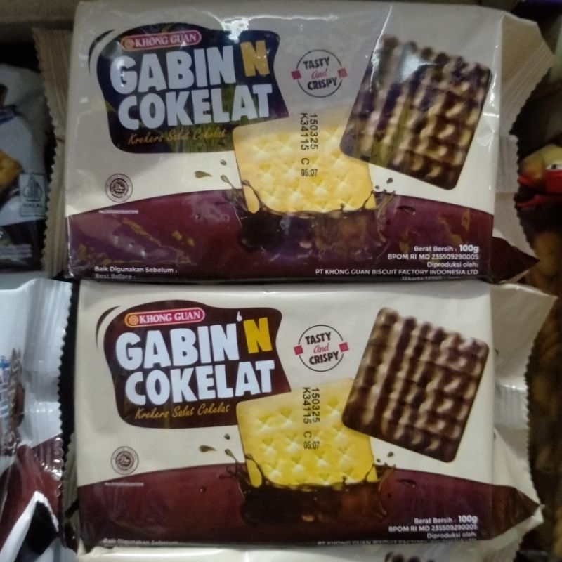 

Khong Guan Gabin Coklat 100gr