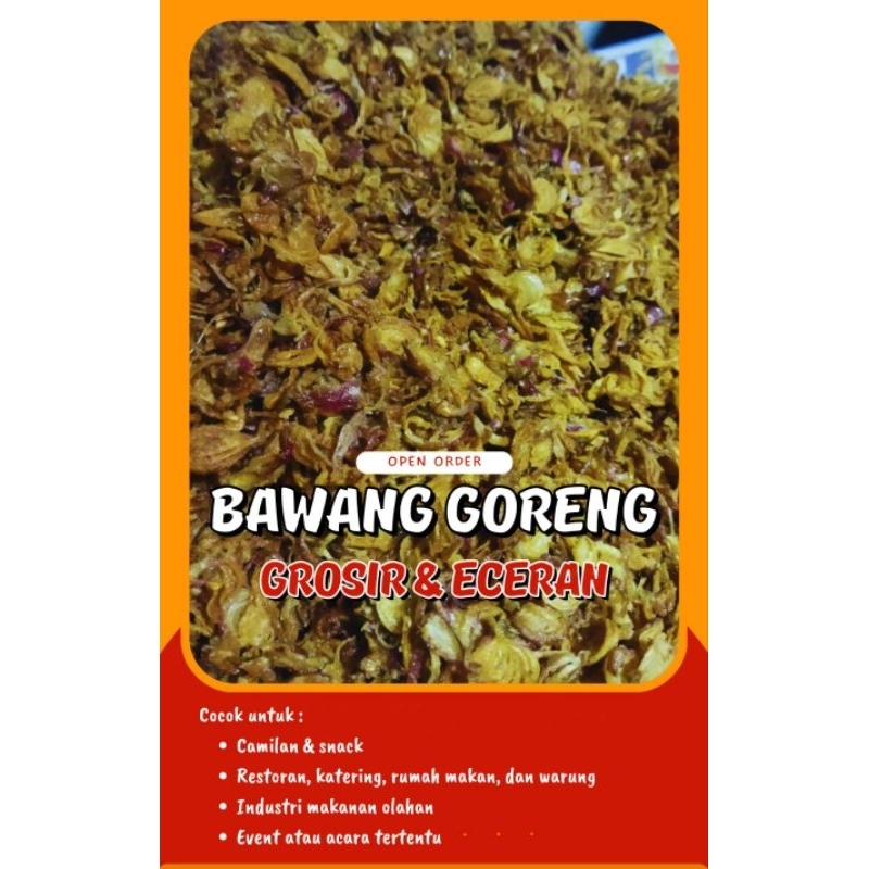 

Bawang Goreng Grade B 250gr