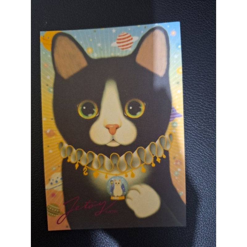 

kartu pos kucing jetoy/jetoy cat postcard