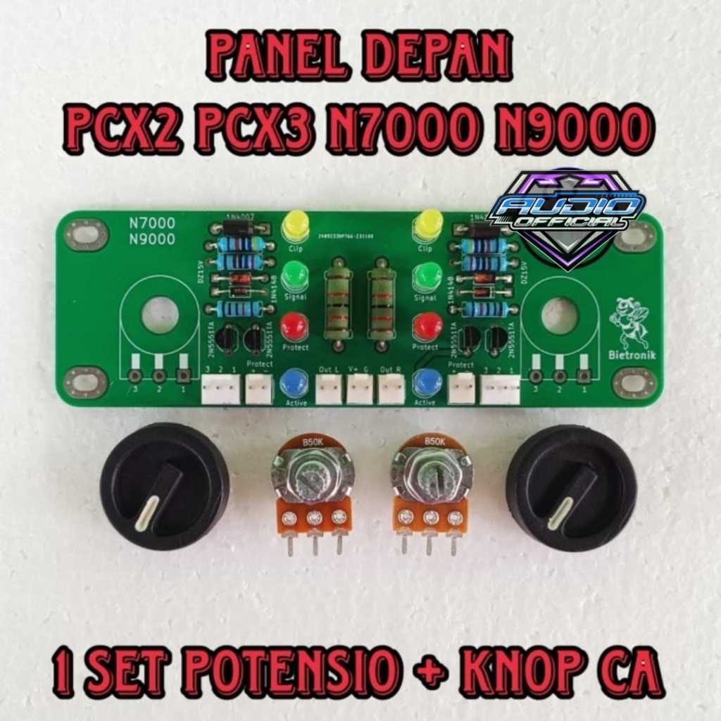 Modul LED Panel Depan Power Amplifier N7000 / P10000 / PCX2 / PCX3 / CA5 / GB / NMAX / XMAX / TD / P