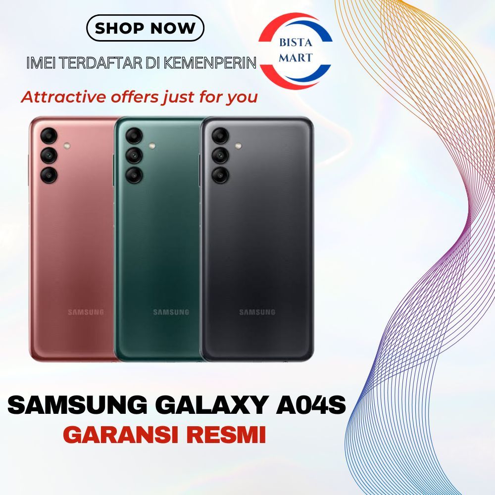 Samsung Galaxy A04s 4GB/128GB 4/128 A04 s 4GB 128GB Resmi SEIN