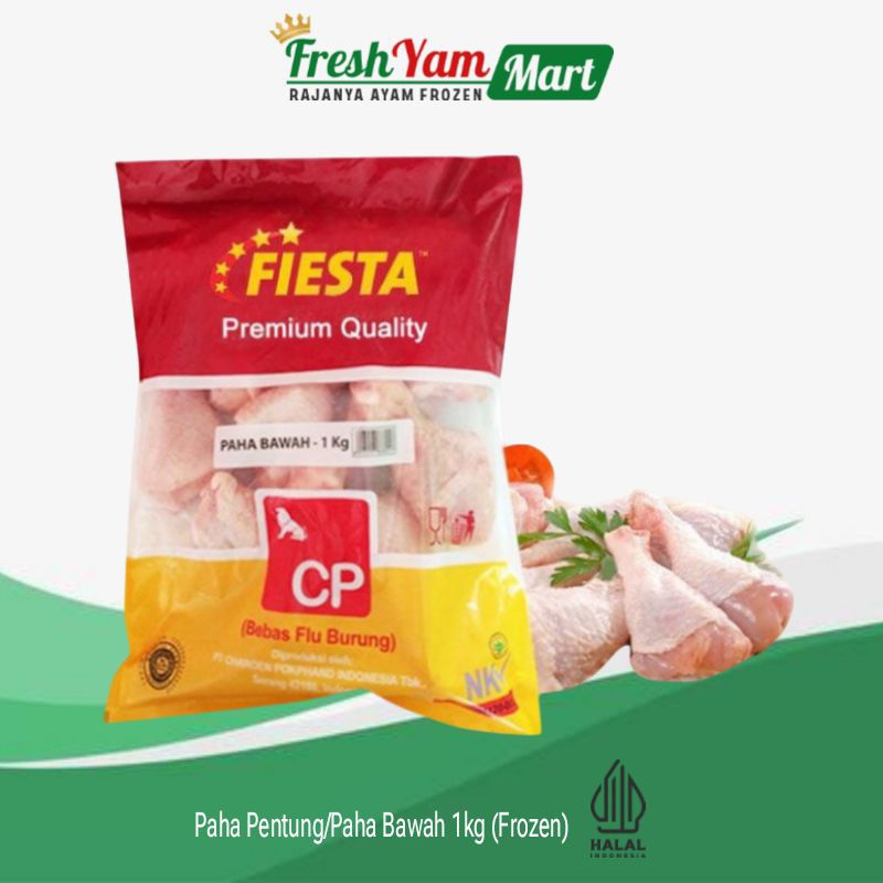 

Paha Pentung Ayam Fiesta Frozen/Paha Bawah Ayam Fiesta Frozen 1Kg