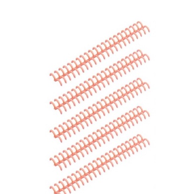 

KODE GSFG 5 Pcs Plastik Ring Daun Longgar Link Spiral Lingkaran Pengikat Cincin untuk 3 Lubang Notebook Kertas Buku Scrapbook Alat Tulis 99H9