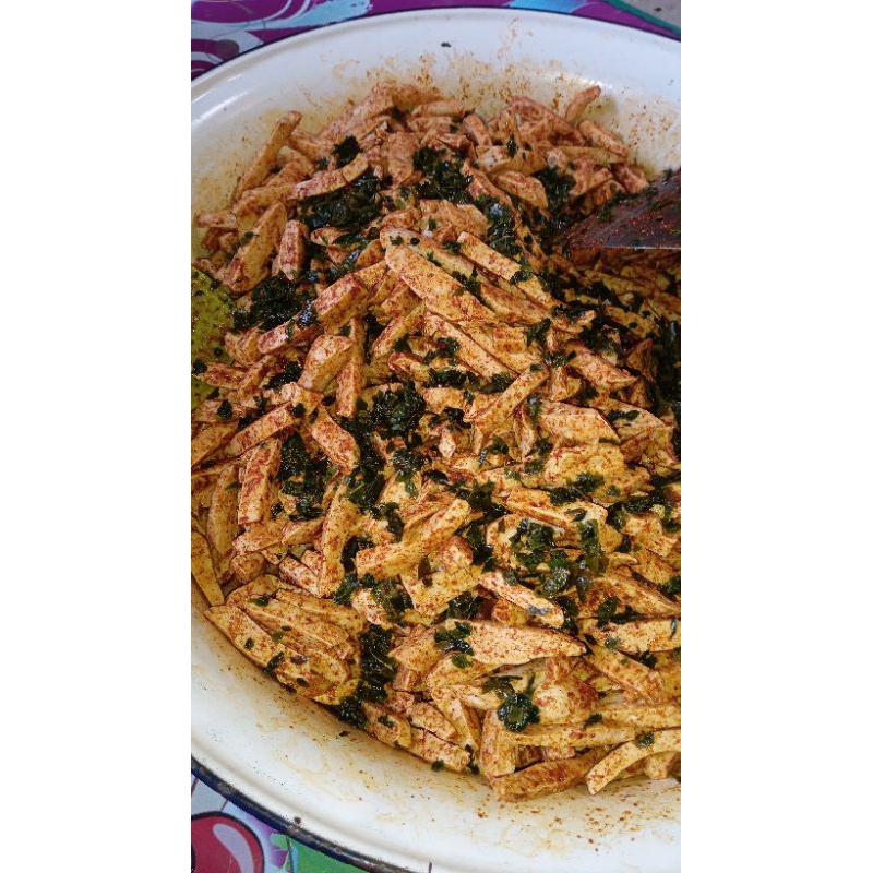 

Basreng Pedas daun jeruk Kemasan 1kg