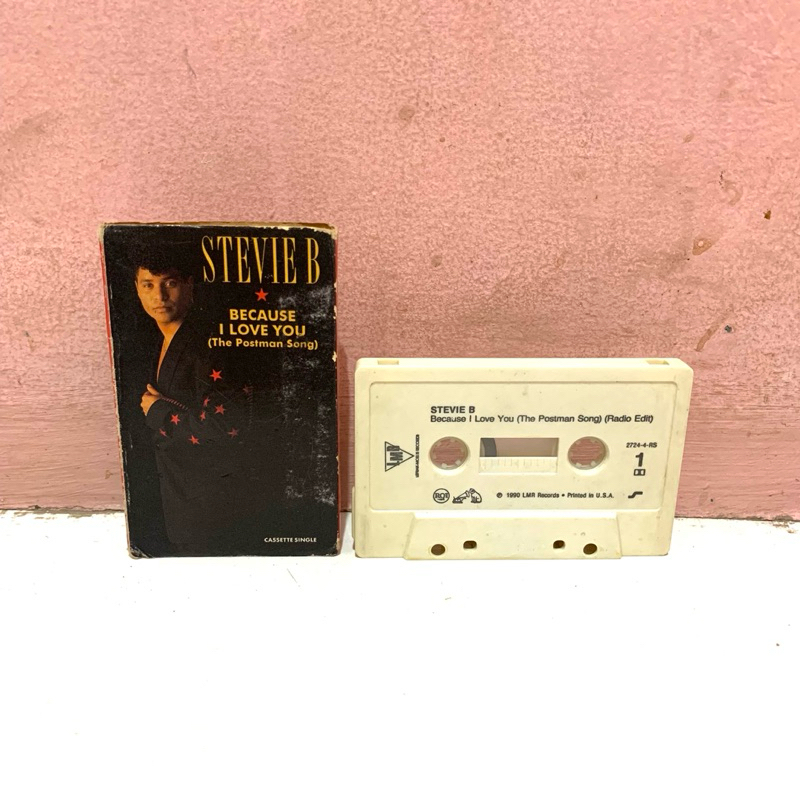 Kaset Pita Import Stevie B - Because I Love You (The Postman Song) Cassette Single USA Press