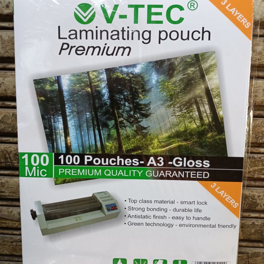 

PLASTIK LAMINATING A3 V TEC +++VV