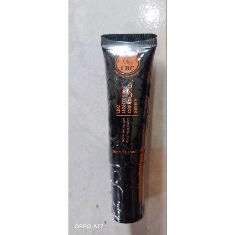 Lightening Cream Gold Series LBC |  krim Pencerah ( NEW )