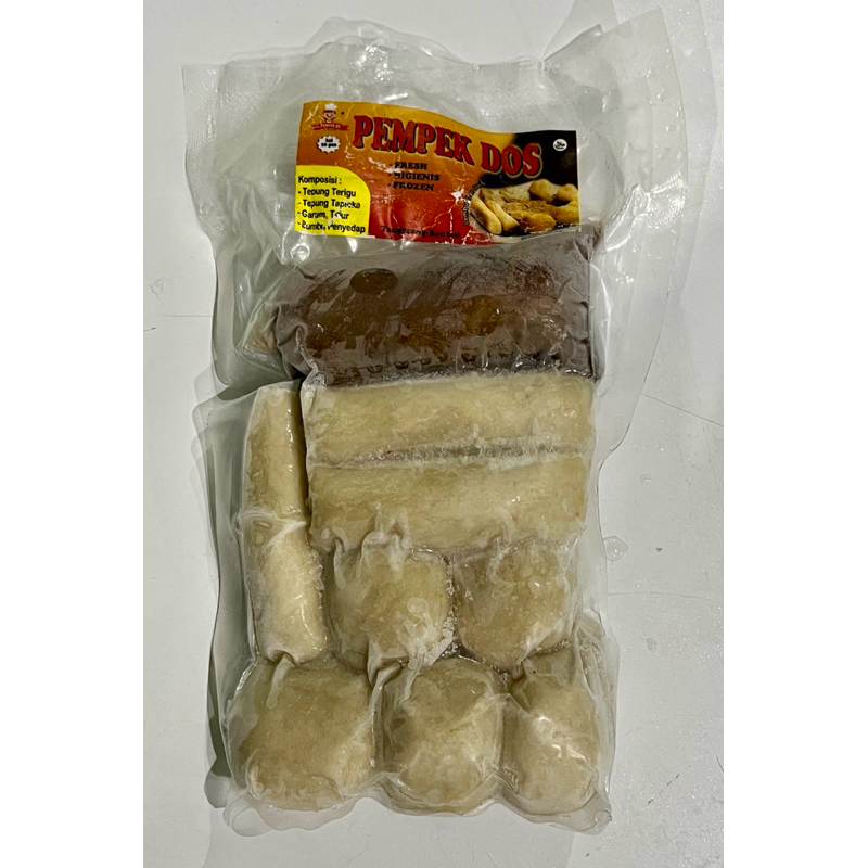 

PEMPEK DOS + Bumbu isi 10pcs. Siap saji dan 100% HALAL