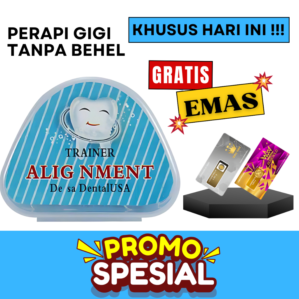 PERAPIH GIGI TEETH TRAINER ALIGNMENT PERAPI GIGI TONGGOS RENGGANG GINGSUL BEHEL ZEYTEETH ORIGINAL