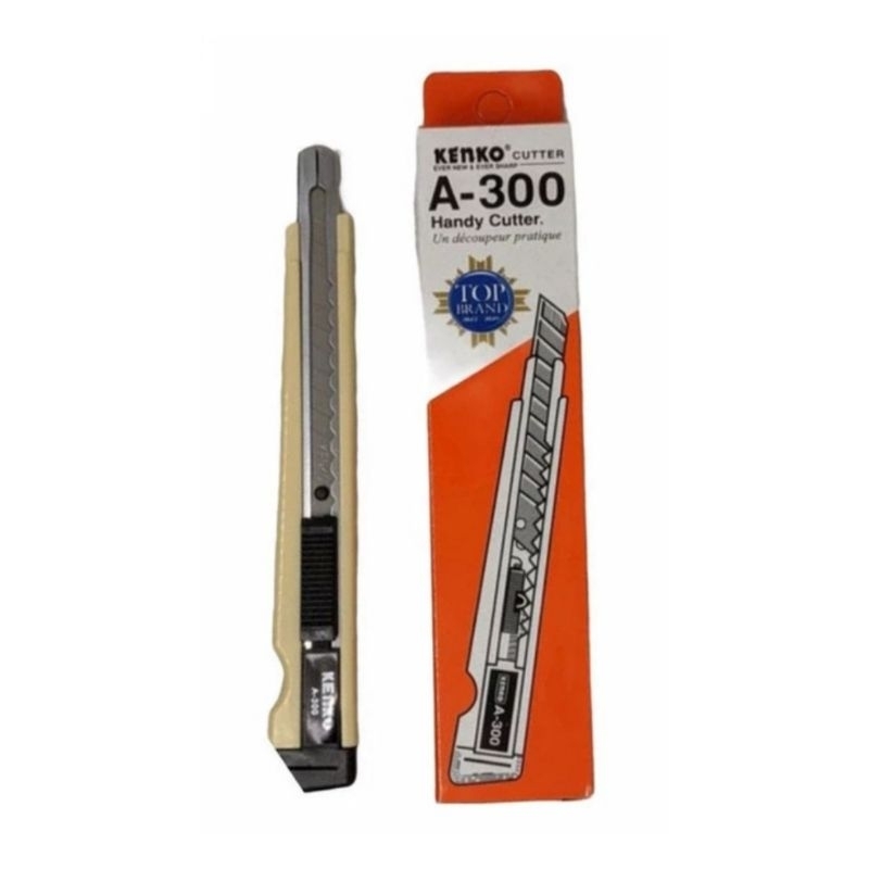 

Cutter Kecil KENKO A-300 / Small Handy Cutter / Silet Pemotong A300