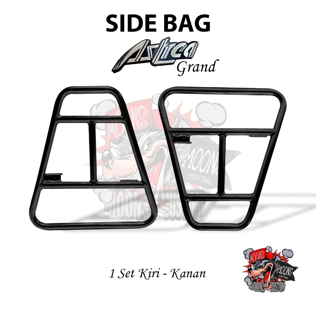 Astrea Side Bag Kiri-Kanan Kantong samping ASTREA GRAND kiri kanan fullset