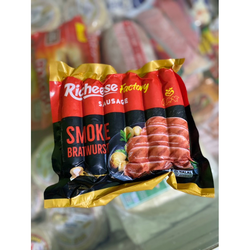 

Sosis Smoke Bratwurst Richeese 360 gr