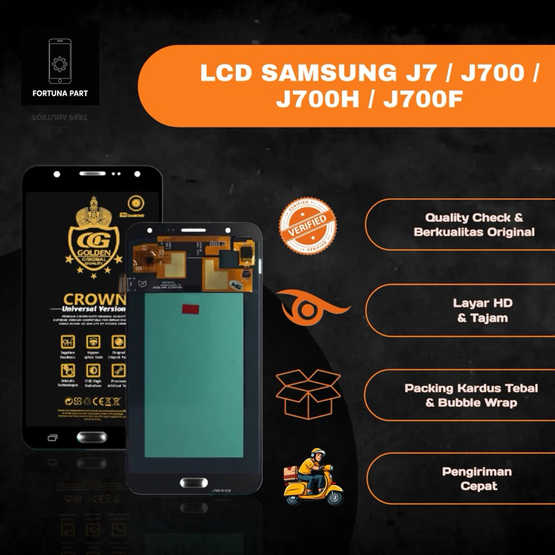 LCD TOUCHSREEN SAMSUNG J7 / J700 / J700H / J700F FULLSET COMPLETE