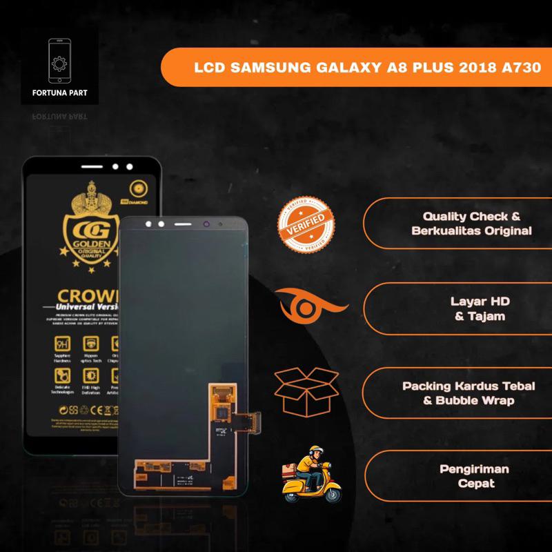 LCD TOUCHSCREEN SAMSUNG GALAXY A8 PLUS 2018 A730 ORIGINAL