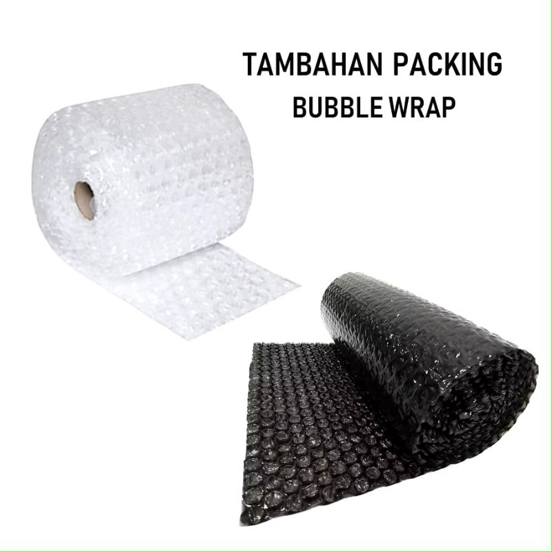 

Extra Packing Tambahan Bubble Wrap / Buble Warp (CMS)