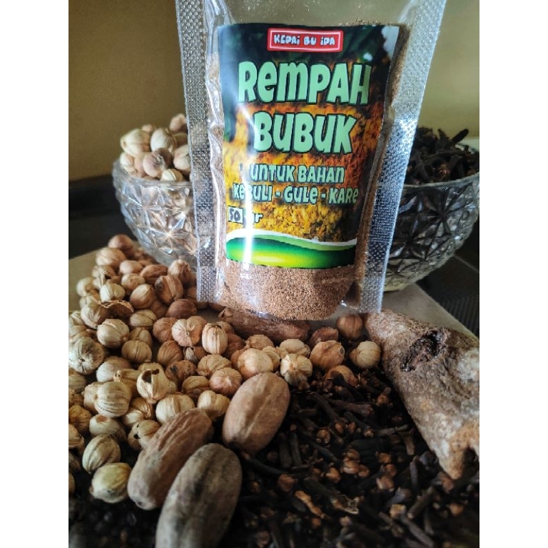 

REMPAH BUBUK UNTUK GULAI, KARI DAN NASI KEBULI by Kedai bu Ida / REMPAH REMPAH / BUMBU MASAK INSTAN