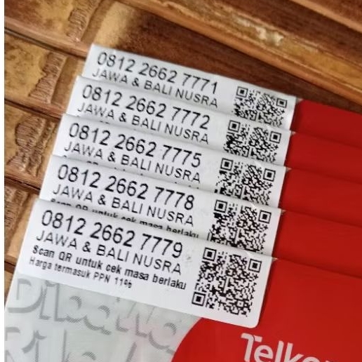 nomor cantik telkomsel simpati 2662 777 - simpati 7778 7779