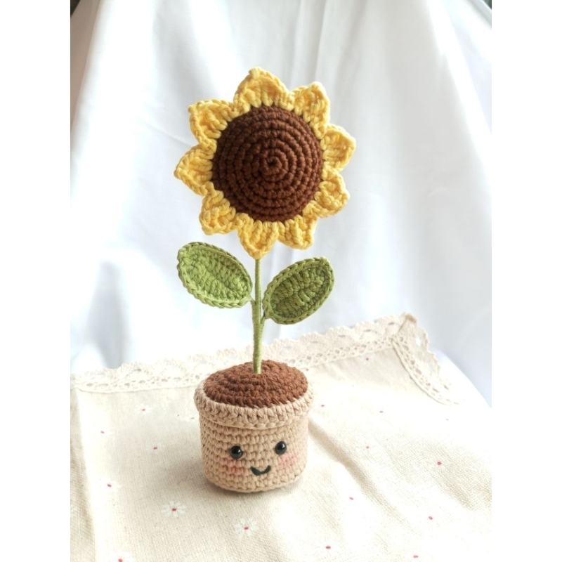 Sun Flower Crochet (Bunga Matahari Rajut)