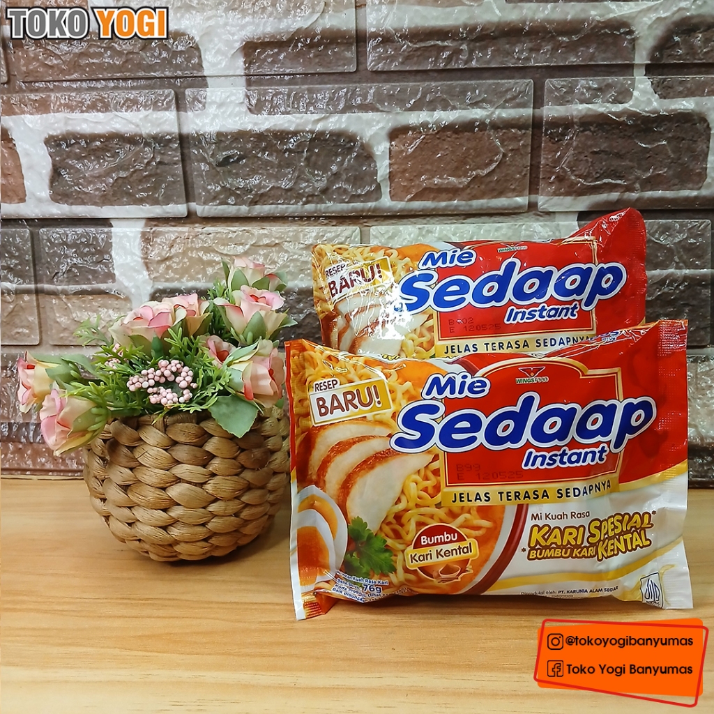 

SEDAAP MIE INSTAN KUAH KARI SPESIAL 76g