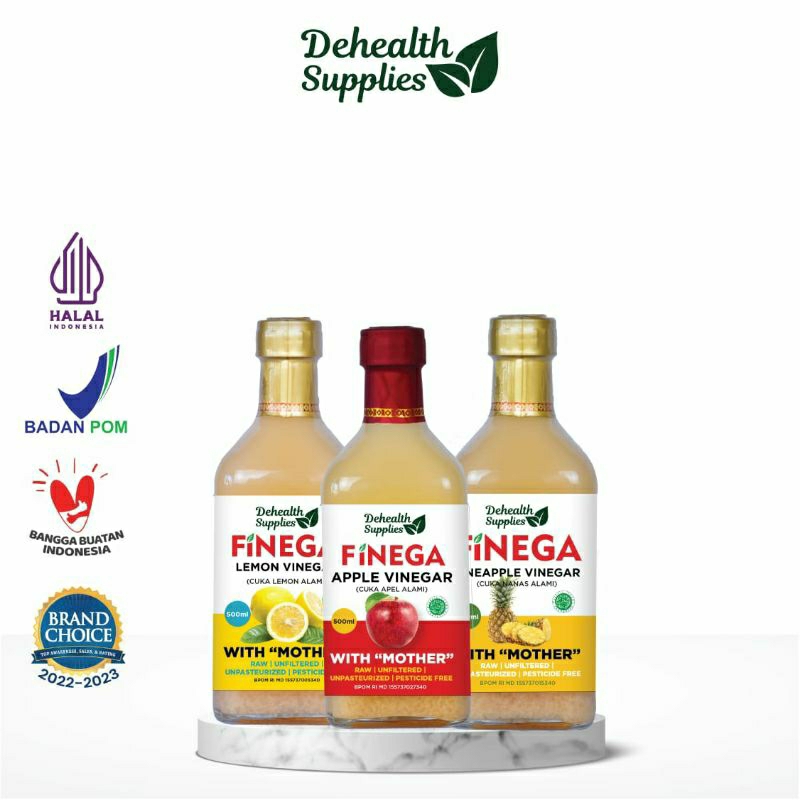 

VINEGA CUKA APEL,NANAS,LEMON/ BOTOL KACA