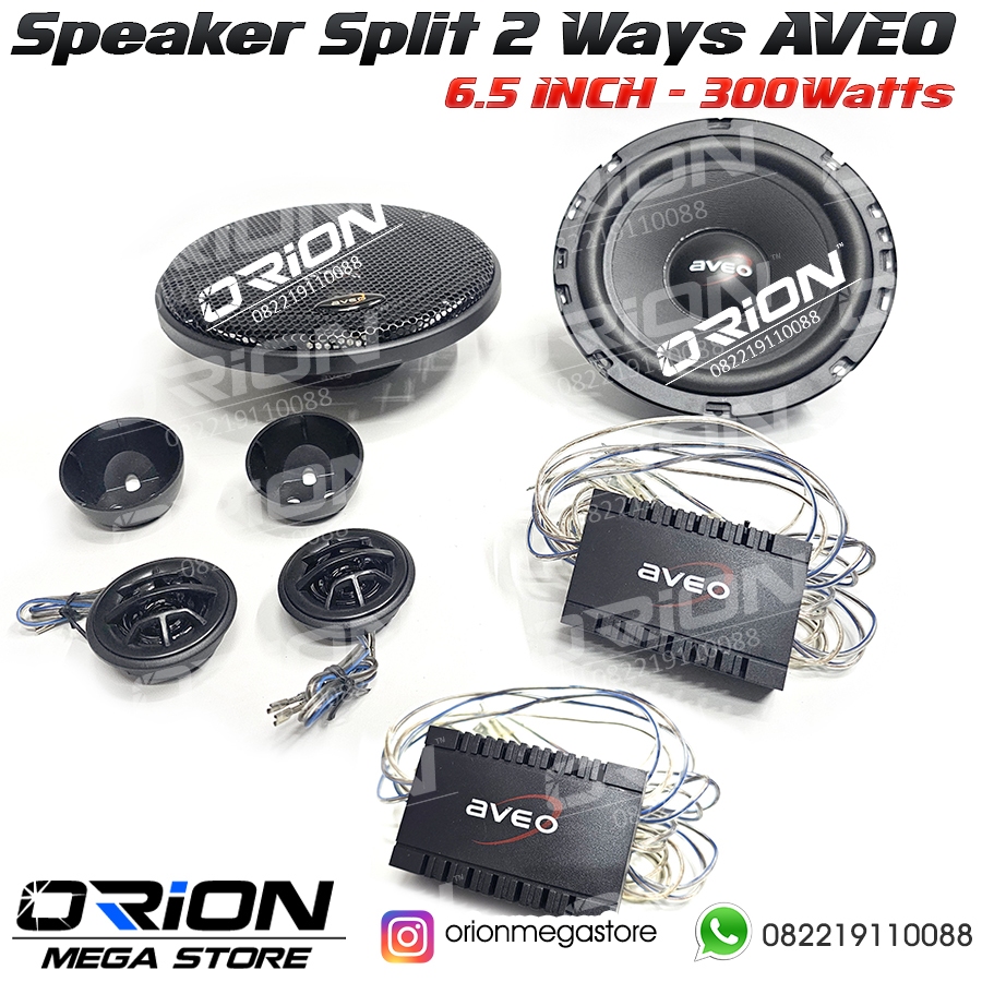 SPEAKER 6,5 inch SPEAKER SPLIT AVEO Speaker Mobil Murah