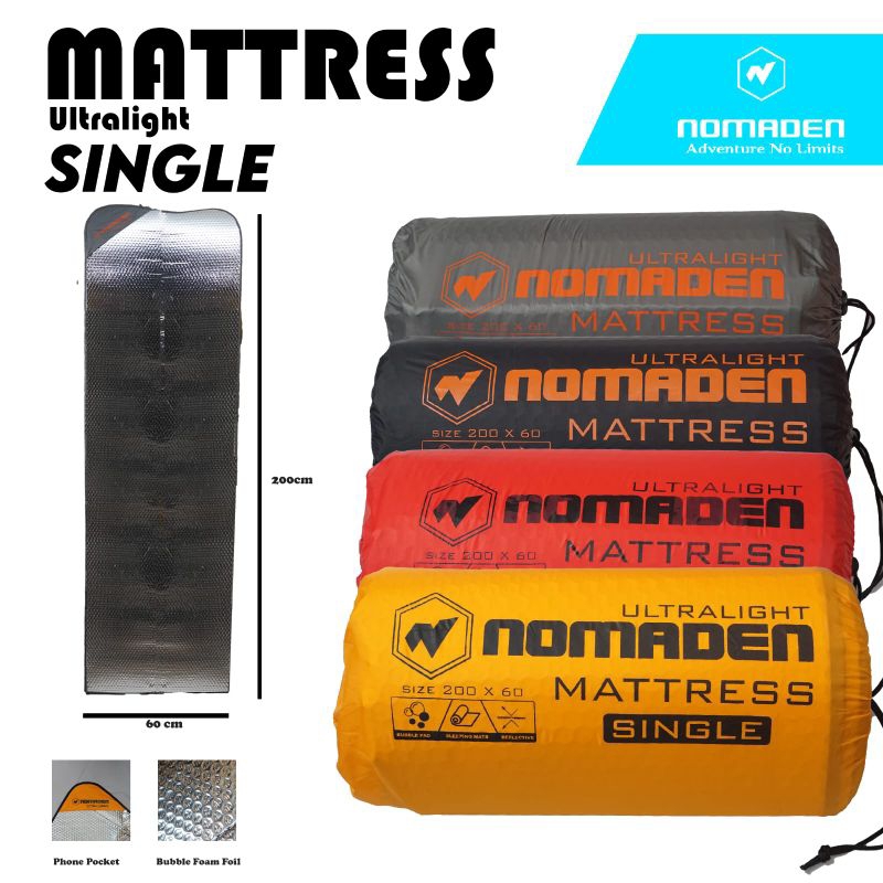 Matras Aluminium Foil Stay Warm Nomaden