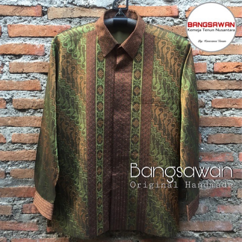 Kemeja Tenun Jayanagara Original Handmade 060