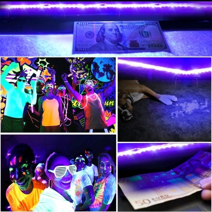 NEW! USB 5v LED strip UV ultraviolet 395nm