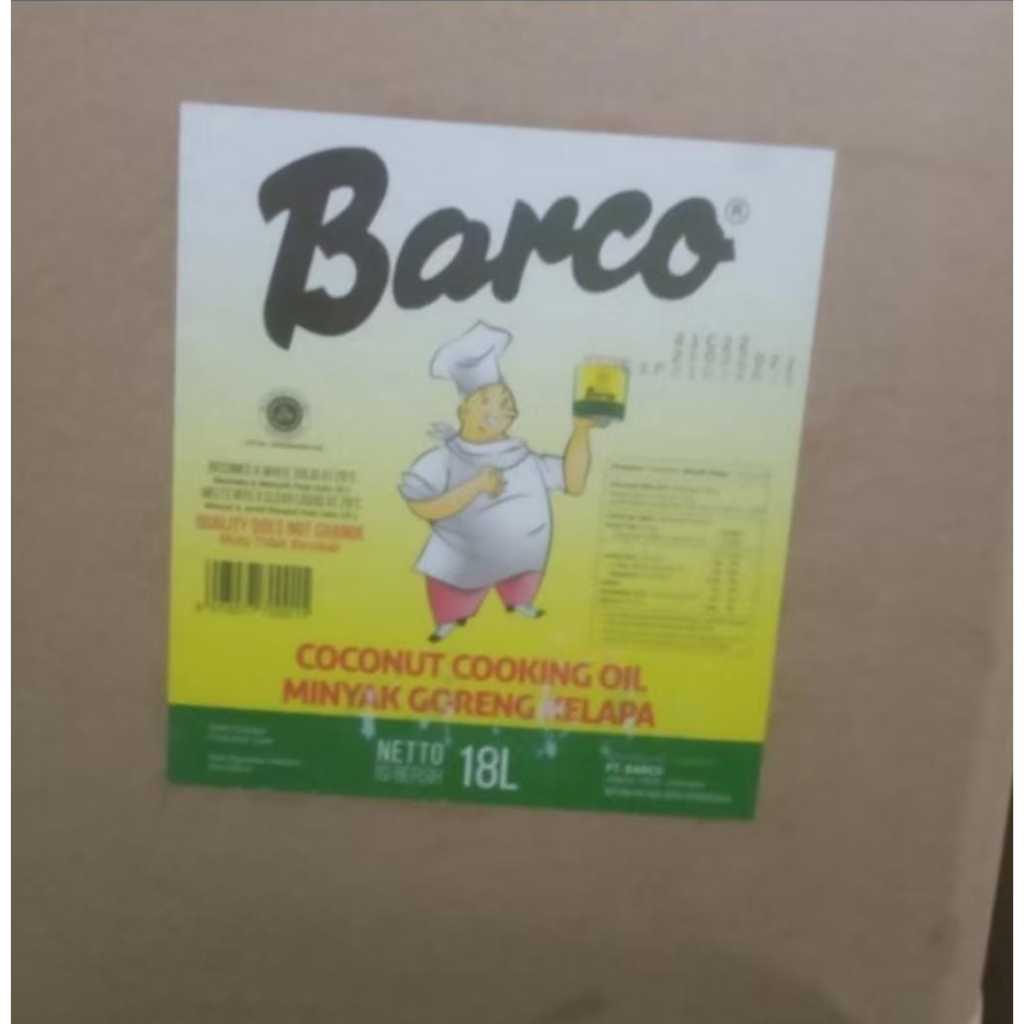 

Minyak Kelapa Barco BIB 18 liter