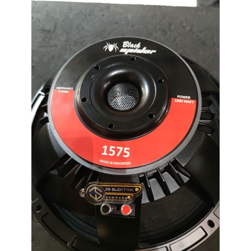 Speaker Black spider 15 inch 1575 / speaker 15" 1575 Original