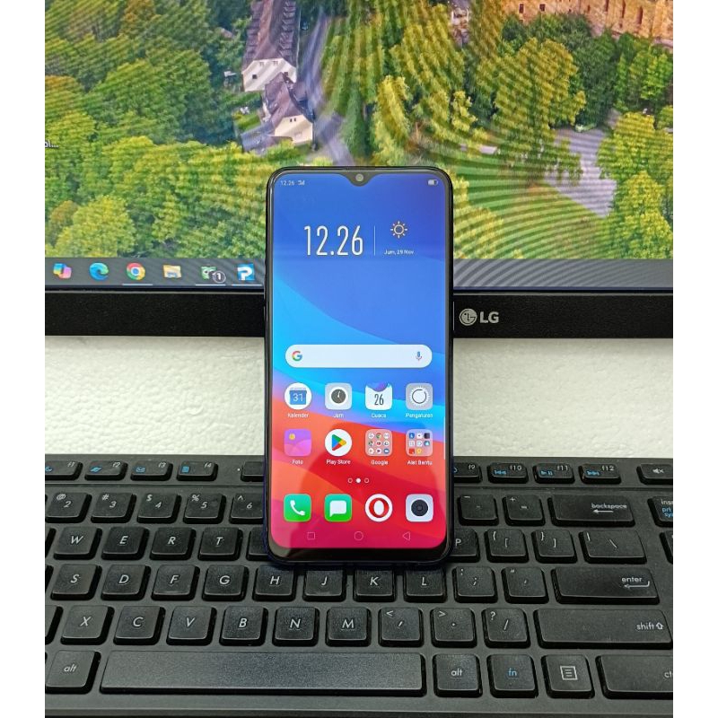 Oppo F9 ram 4gb rom 128gb minus second