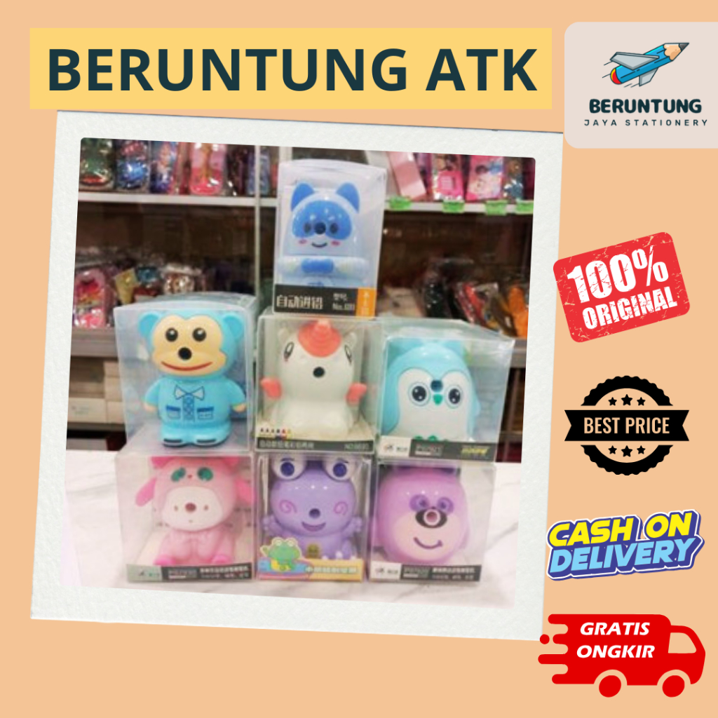 

Serutan Pensil/Rautan Pensil Hewan