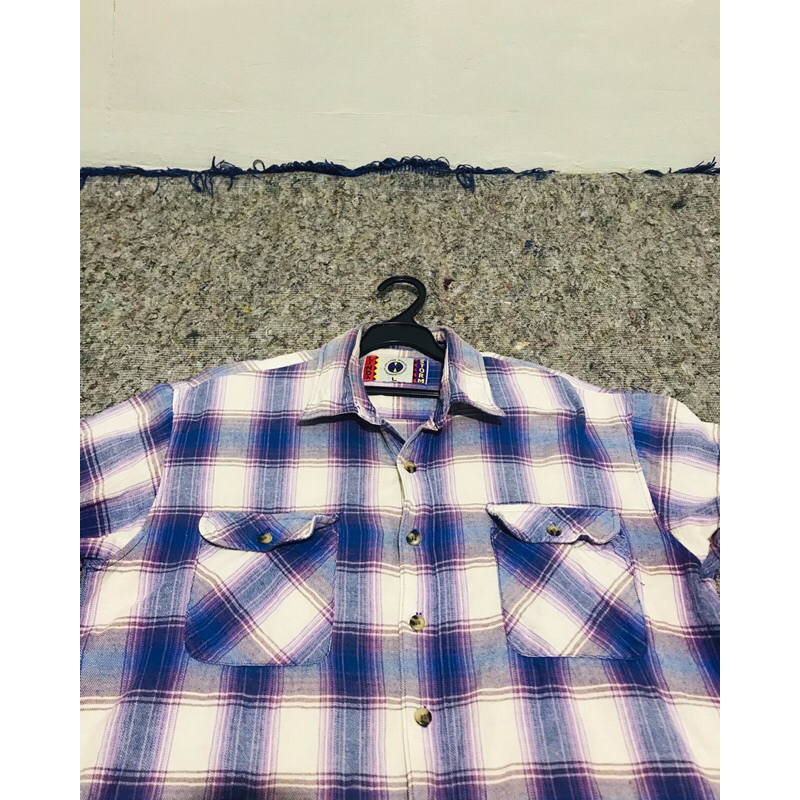 FLANEL VETERANO VINTAGE BLUE