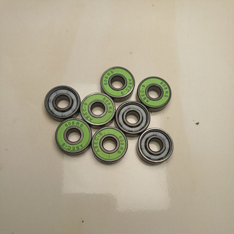 Bearing Si3N4 hybride ceramic 608 RS. Black Ball 16 pcs