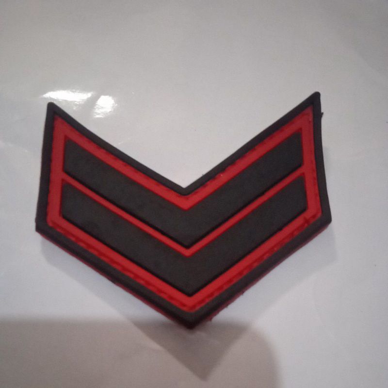 Patch Rubber Pangkat Sertu