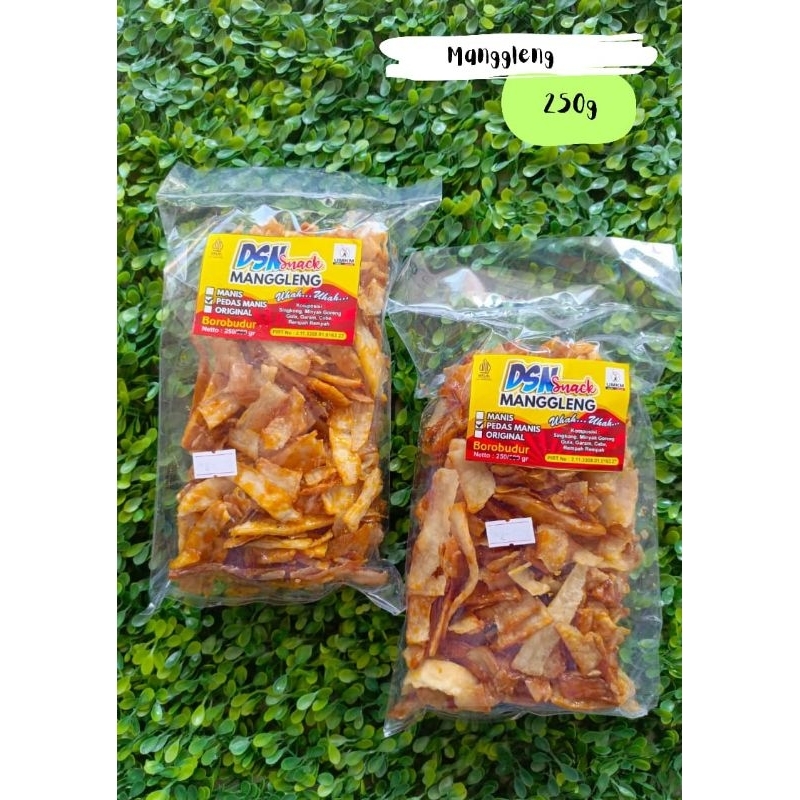 

SNACK ENACK - MANGGLENG PEDAS MANIS 250GR cemilan murah jajan enak