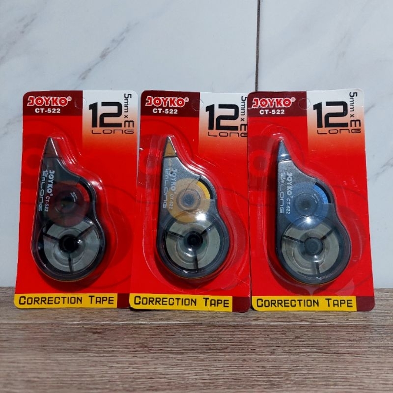 

Correction Tape Tip Ex Joyko CT-522