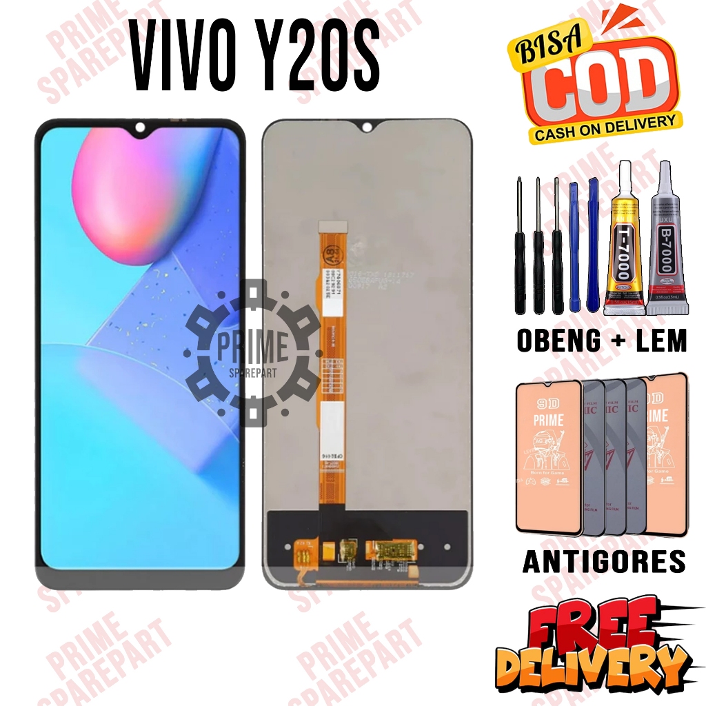 Lcd Touchscreen VIVO Y20S Original Lcd VIVO Y20S Fullset