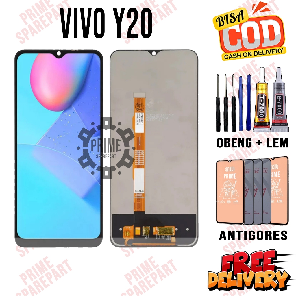 Lcd Touchscreen VIVO Y20 Original Lcd VIVO Y20 Fullset