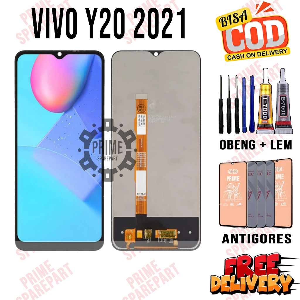 Lcd Touchscreen VIVO Y20 2021 Original Lcd VIVO Y20 2021 Fullset