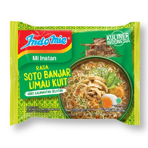 

Indomie Rasa Soto Banjar Limau Kulit khas Kalimantan Selatan