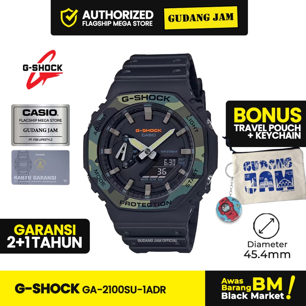 Jam Tangan G-Shock GA-2100SU-1ADR GA-2100SU GA-2100 GA2100SU GA 2100SU