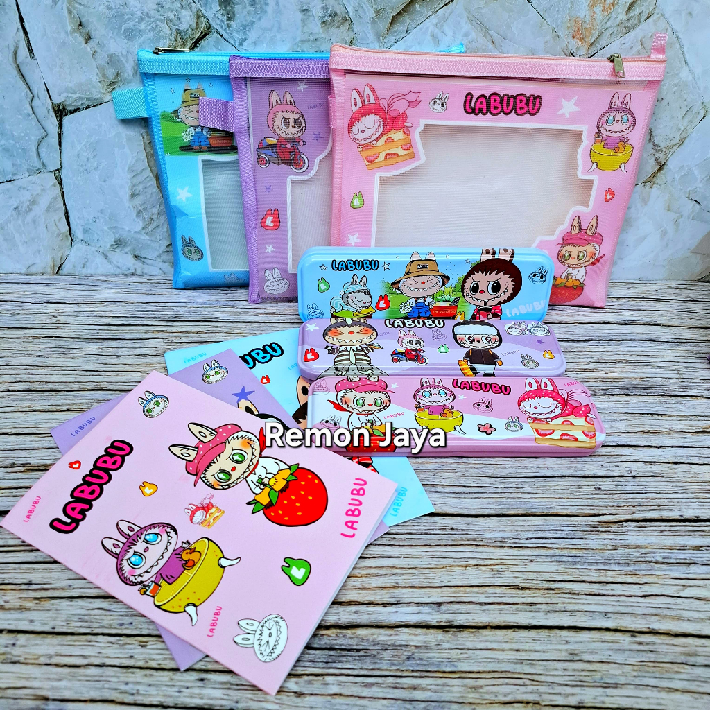 

Ay00! 7IN1 Pensil Set Alat Tulis Anak Lucu / Study Set Penghapus Untuk Tempat Pensil Buku Tulis