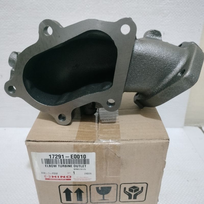 ELBOW CONNECTOR ELBOW TURBINE OUTLET MANIFOLD TURBO HINO DUTRO 130 HD 17291-E0010