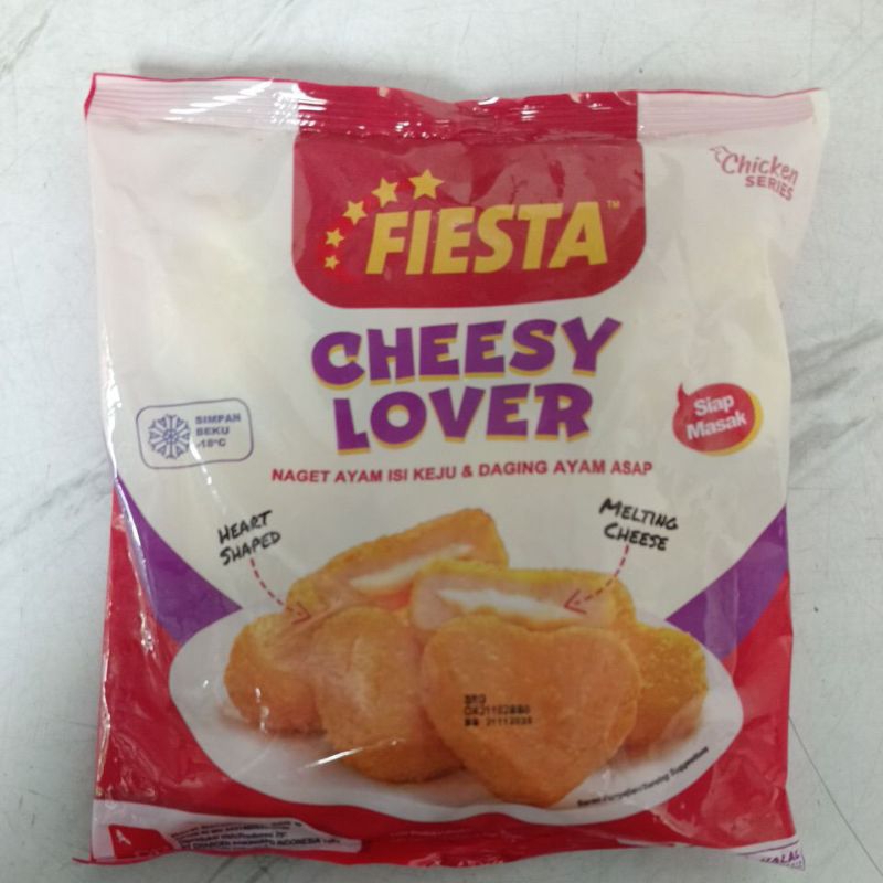 

FAVORIT!! FIESTA CHEESY LOVER 400gr