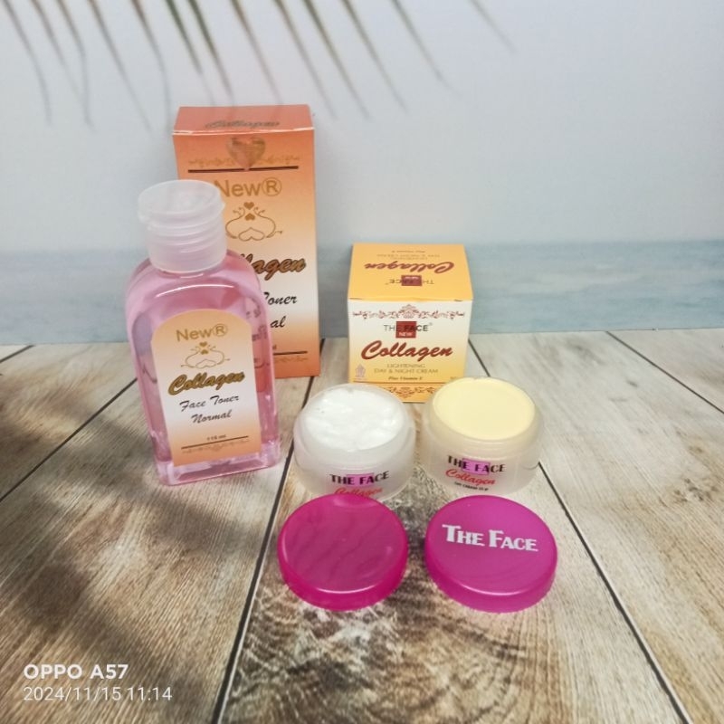 [BPOM] Paket Cream Collagen Susun & Toner Collagen