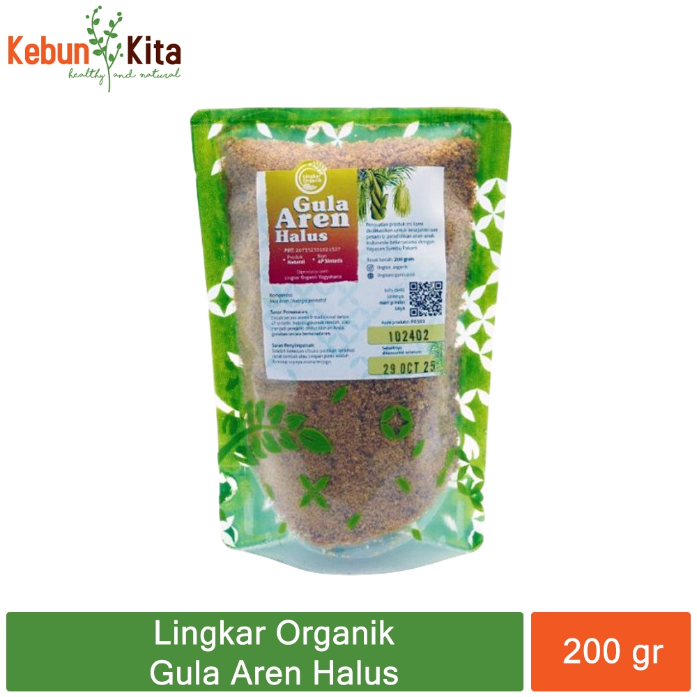 

Lingkar Organik Gula Aren 200 gr