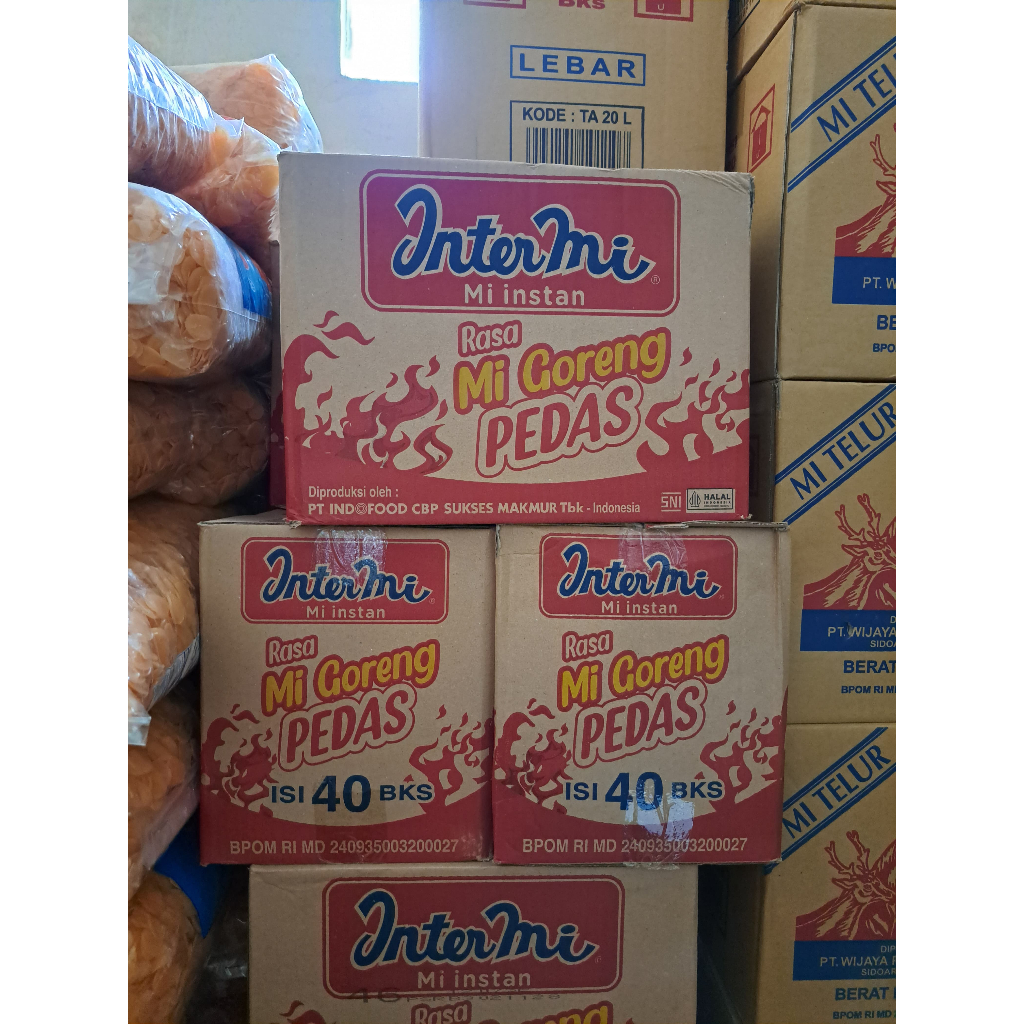 

Forcysn Mie T Intermie Goreng Dus 40 Pcs X 60 Gram All Variant