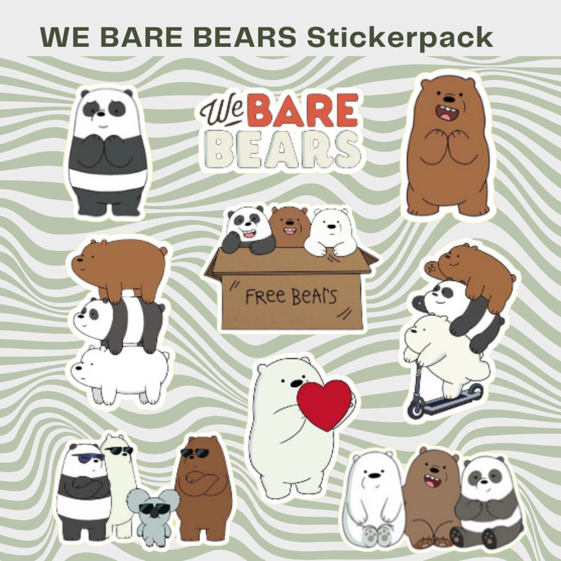 

We bare Bears Stickerpack